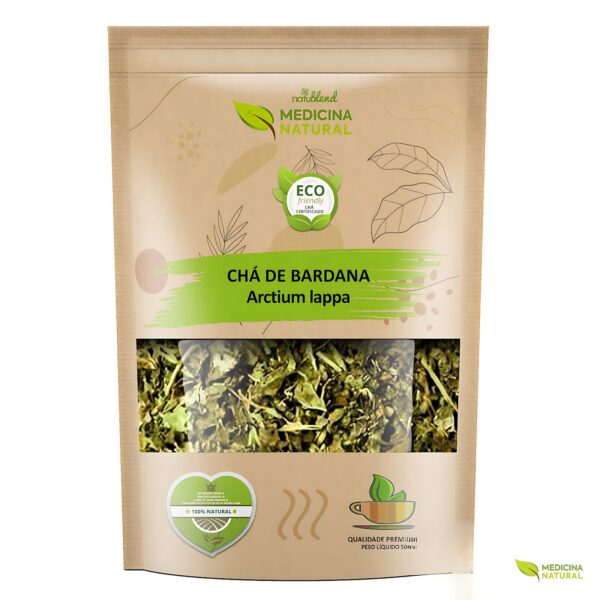 Chá de Bardana - Arctium lappa - Medicina Natural