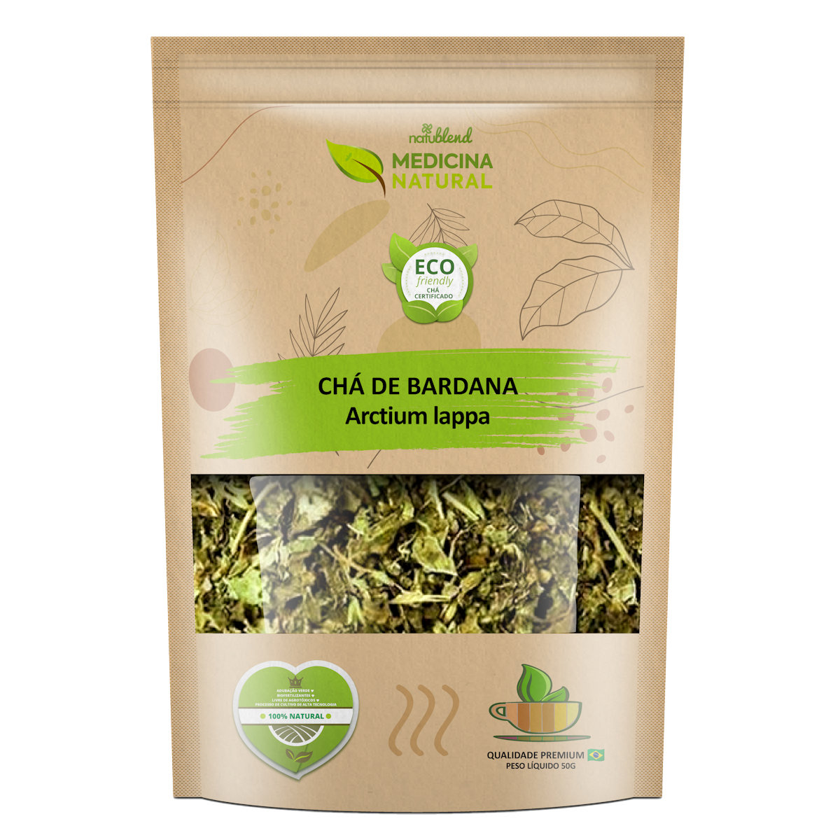 Chá de Bardana - Arctium lappa - Medicina Natural