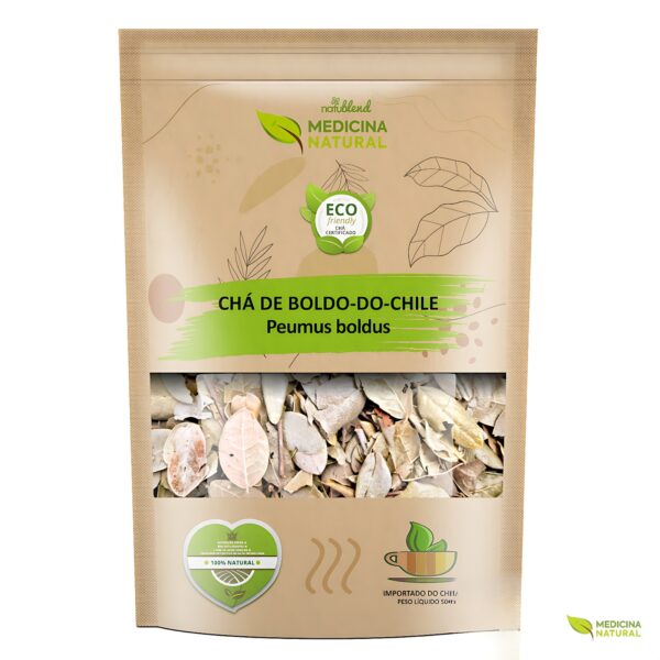 Chá de Boldo do Chile - Peumus boldus - Medicina Natural