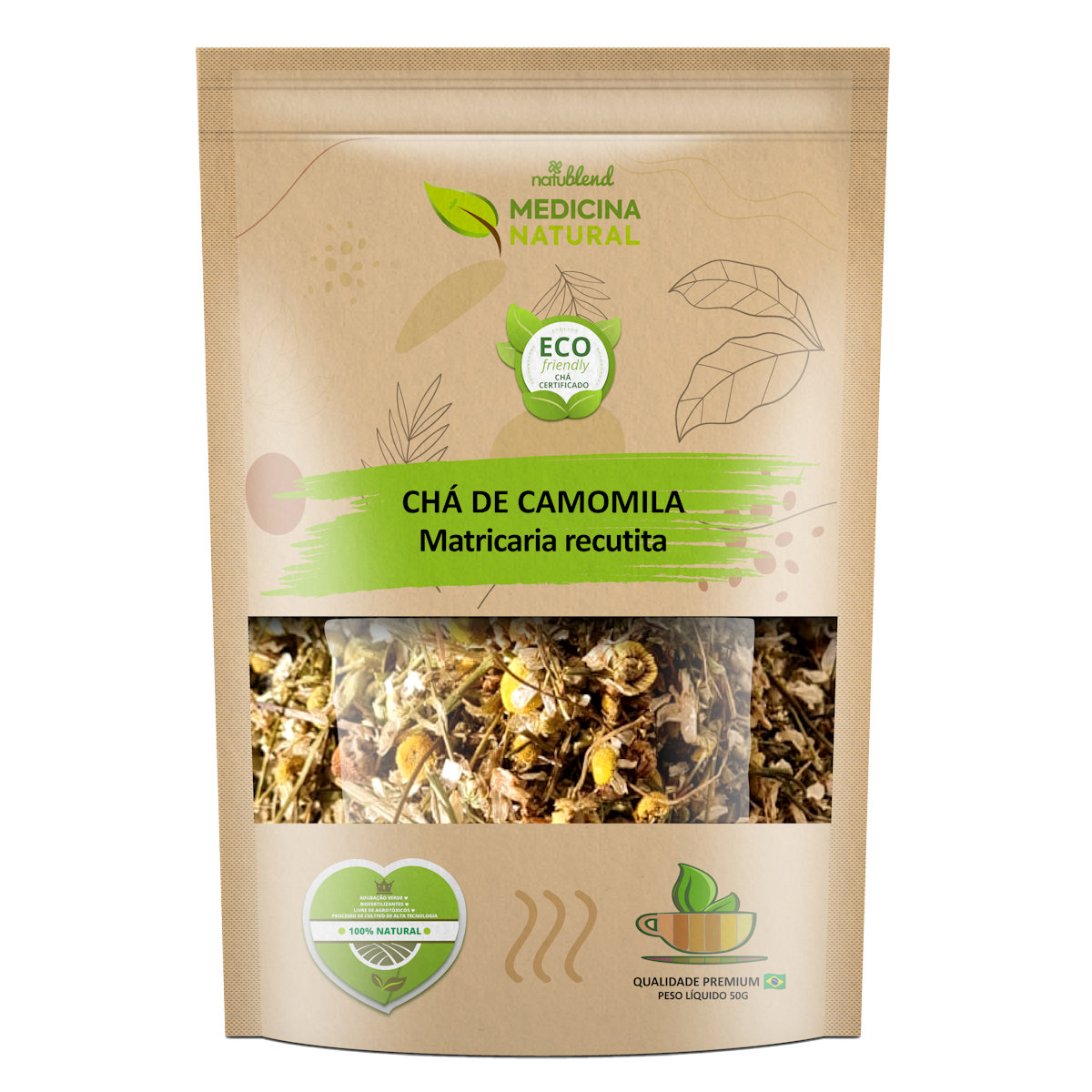 Chá de Camomila - Matricaria recutita - Medicina Natural