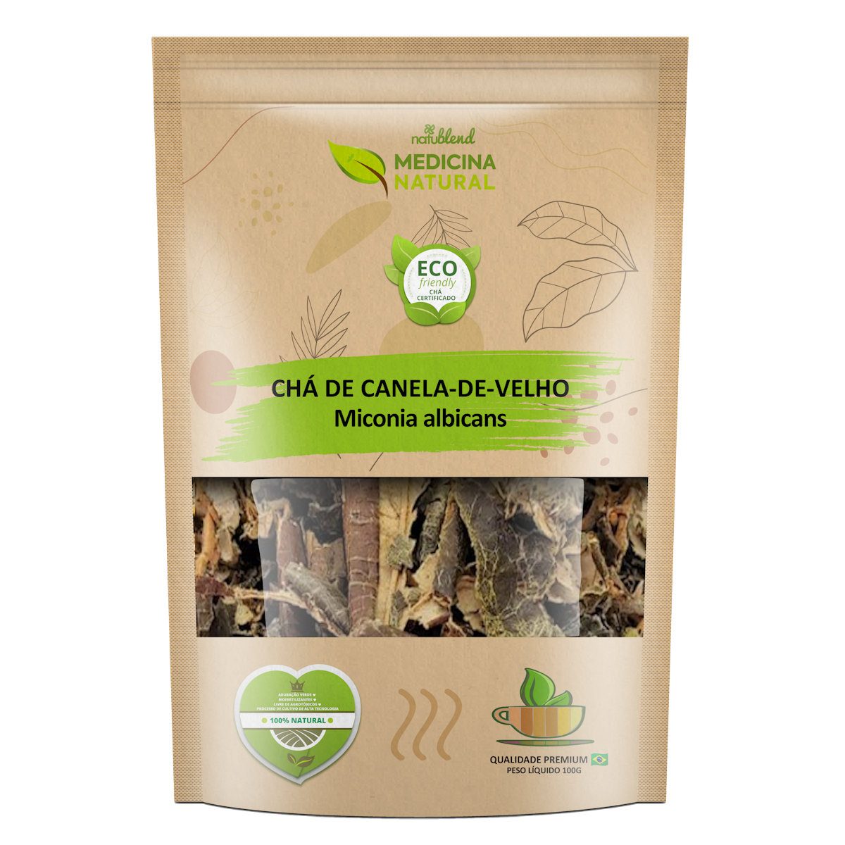 Chá de Canela de Velho - Miconia albicans - Medicina Natural