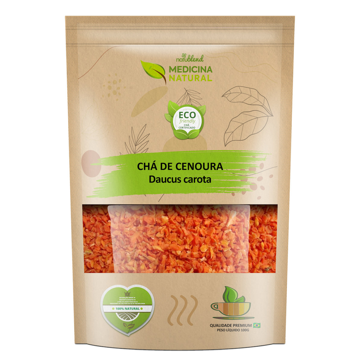 Chá de Cenoura - Daucus carota - Medicina Natural