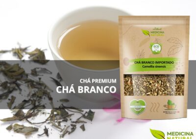 Chá Branco Importado Medicina Natural - Camellia sinensis