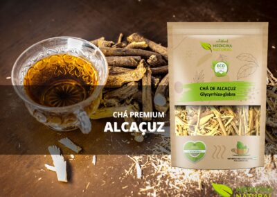 Chá de Alcaçuz - Glycyrrhiza glabra - Medicina Natural