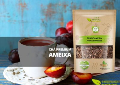 Chá de Ameixa - Prunus domestica - Frutos Liofilizados - Medicina Natural