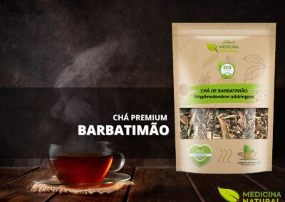 Chá de Barbatimão - Stryphnodendron adstringens - Medicina Natural