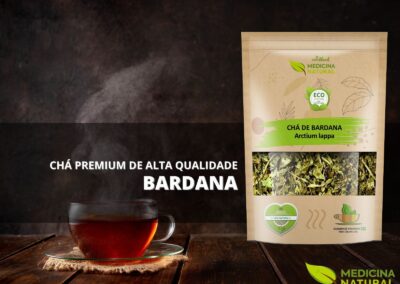 Chá de Bardana - Arctium lappa - Medicina Natural