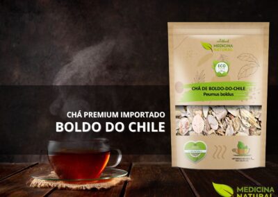 Chá de Boldo do Chile - Peumus boldus - Medicina Natural
