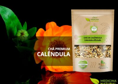 Chá de Calêndula - Calendula officinalis -Medicina Natural