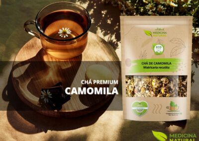 Chá de Camomila - Matricaria recutita - Medicina Natural