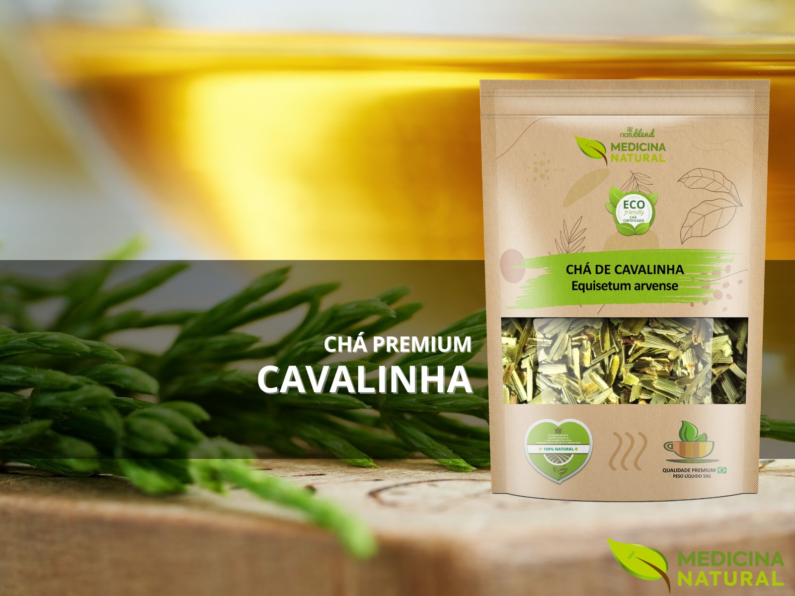 Chá de Cavalinha - Equisetum arvense - Medicina Natural