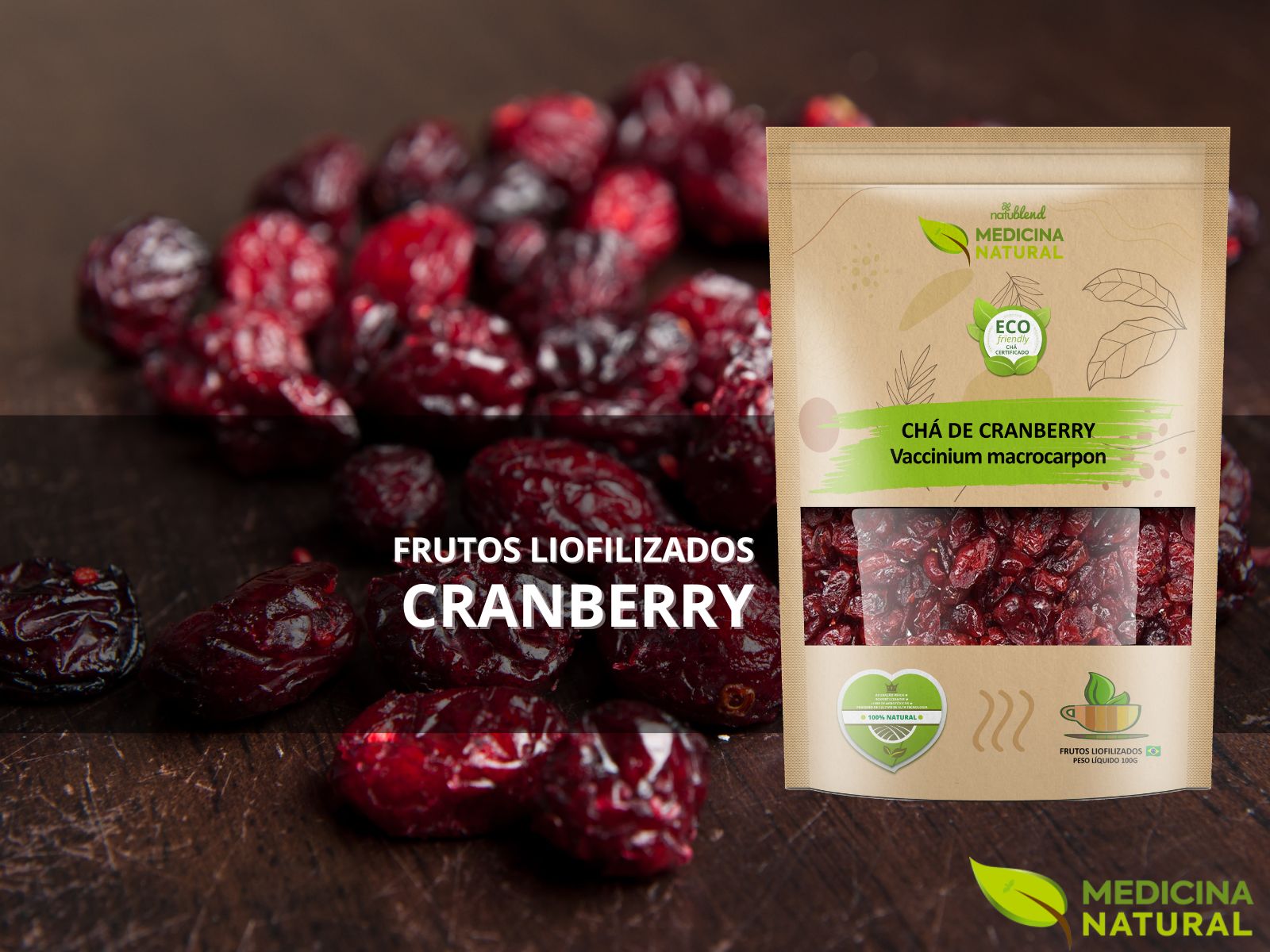 Chá de Cranberry Medicina Natural