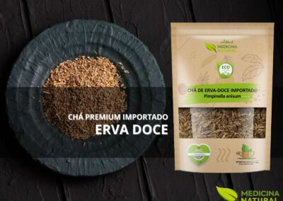 Chá de Erva Doce - Pimpinella anisum -Medicina Natural