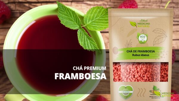 Chá de folha de framboesa, o preparo tradicional associado à gestação
