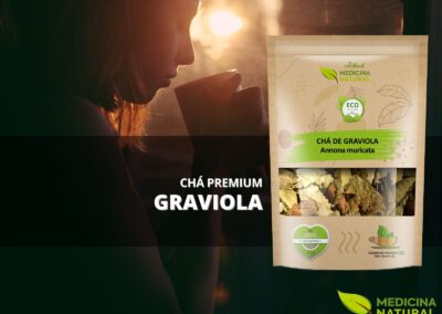 Chá de Folhas de Graviola - Anonna muricata - Medicina Natural
