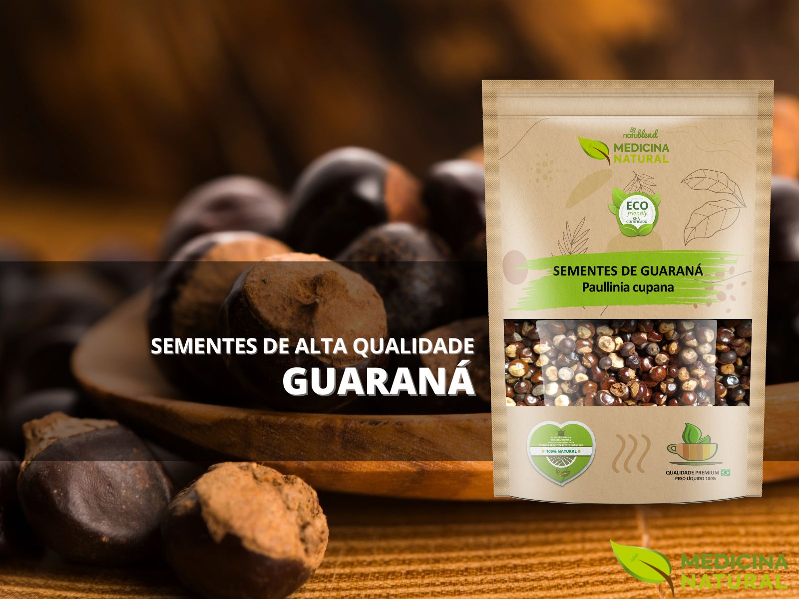 Chá de Guaraná Medicina Natural