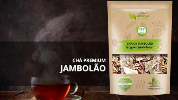 Chá de Jambolão - Syzygium jambolanum -Medicina Natural