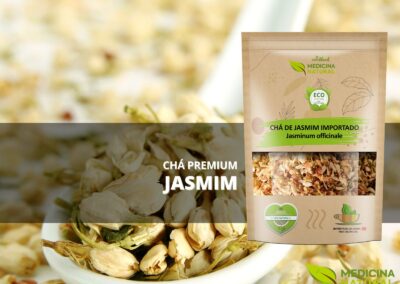Chá de Jasmim - Jasminum officinale - Medicina Natural