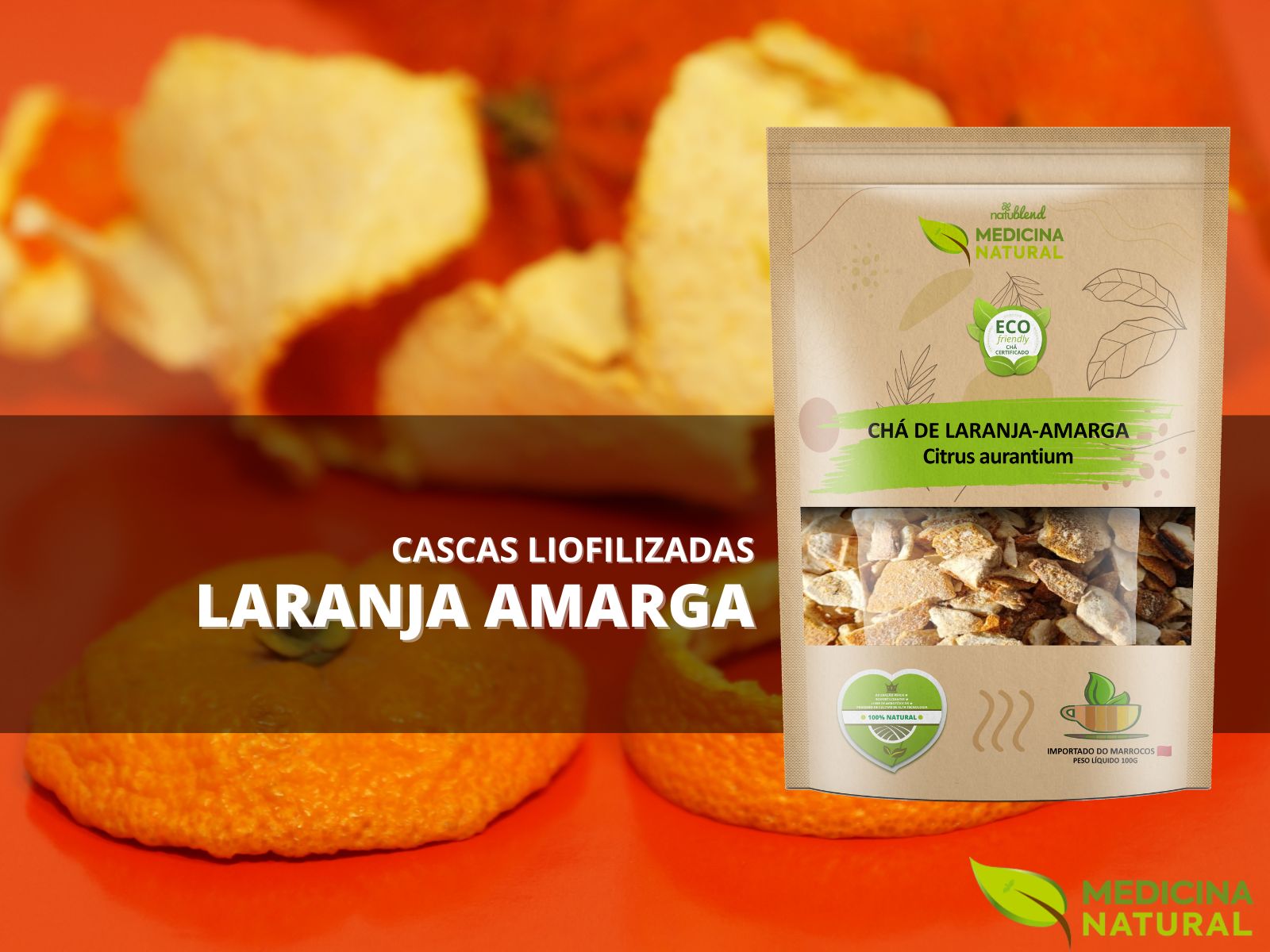 Chá de Laranja Amarga Medicina Natural