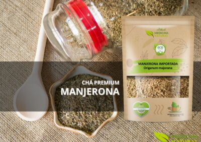 Chá de Manjerona - Origanum majorana - Medicina Natural