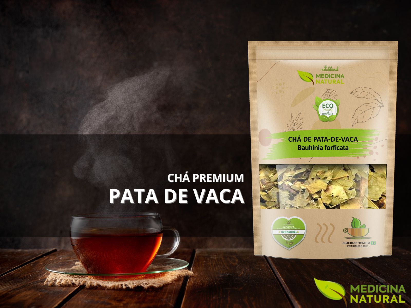 Chá de Pata de Vaca - Bauhinia forficata - Medicina Natural