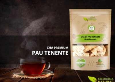 Chá de Pau Tenente - Quassia amara - Medicina Natural