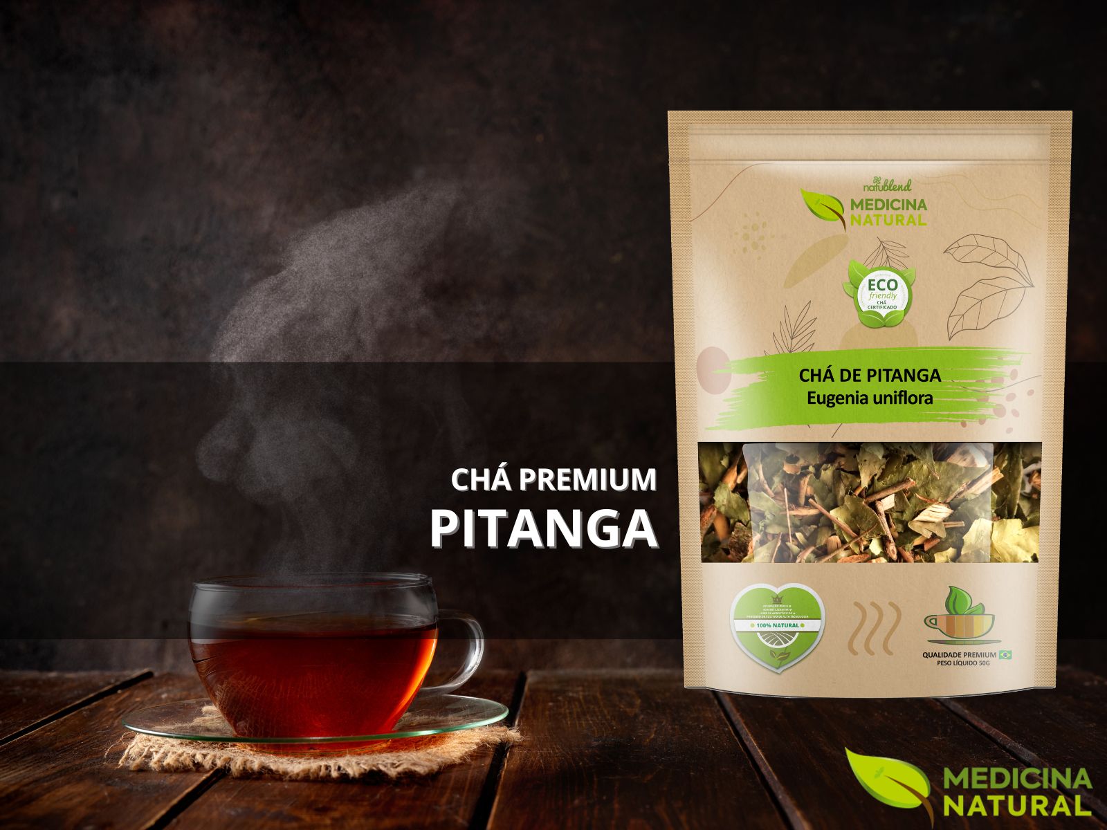 Chá de Pitanga - Eugenia uniflora - Medicina Natural