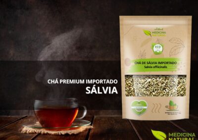 Chá de Sálvia - Salvia officinalis - Medicina Natural