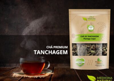 Chá de Tanchagem - Plantago major - Medicina Natural