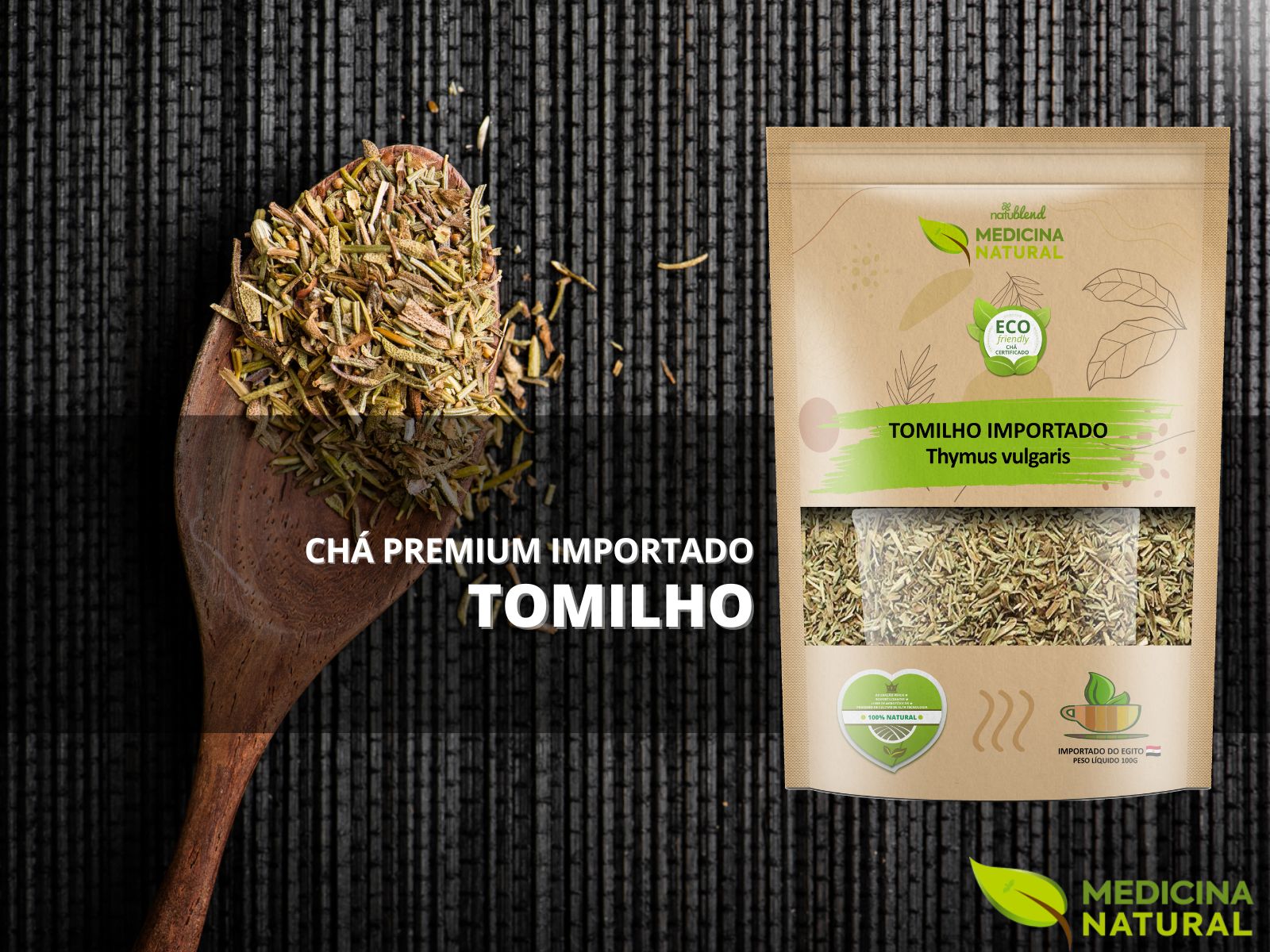 Chá de Tomilho - Thymus vulgaris - Medicina Natural