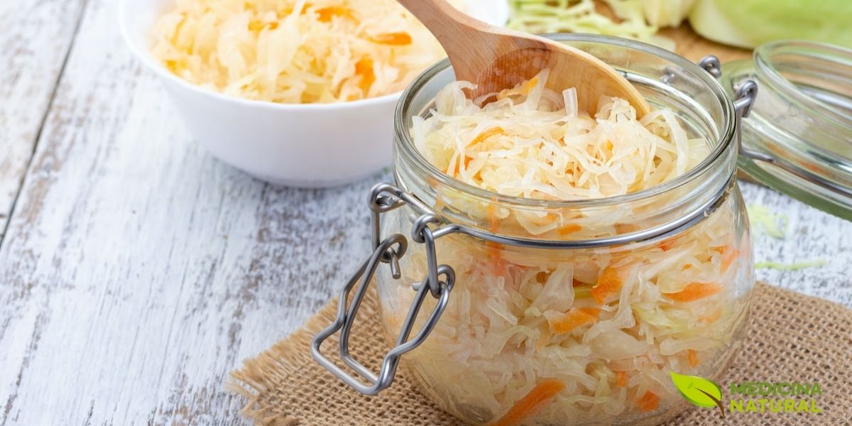 O chucrute e o kimchi são alimentos fermentados tradicionais, consumidos há séculos em diferentes culturas. Ambos são excelentes fontes de Lactobacillus e oferecem uma maneira saborosa de enriquecer a dieta com probióticos naturais, além de fornecerem fibras e nutrientes essenciais. Fonte: MasterClass.