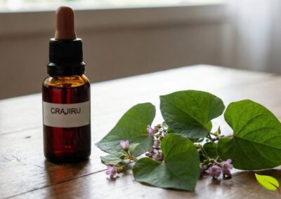 A ciência moderna está validando o conhecimento tradicional sobre o crajiru. Pesquisas identificaram compostos com atividade anti-inflamatória, antioxidante e potencial anticancerígeno, abrindo caminho para o desenvolvimento de novos medicamentos. Extratos concentrados de crajiru são utilizados tanto para uso interno quanto como base para formulações tópicas. A alta concentração de princípios ativos exige atenção à dosagem: mais não significa necessariamente melhor quando se trata de fitoterapia.