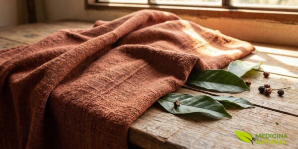 O tingimento natural com crajiru produz tonalidades únicas que variam do rosa ao terracota, dependendo da concentração e dos mordentes utilizados. Esta técnica ancestral inspira hoje movimentos de moda sustentável e valorização de corantes naturais.