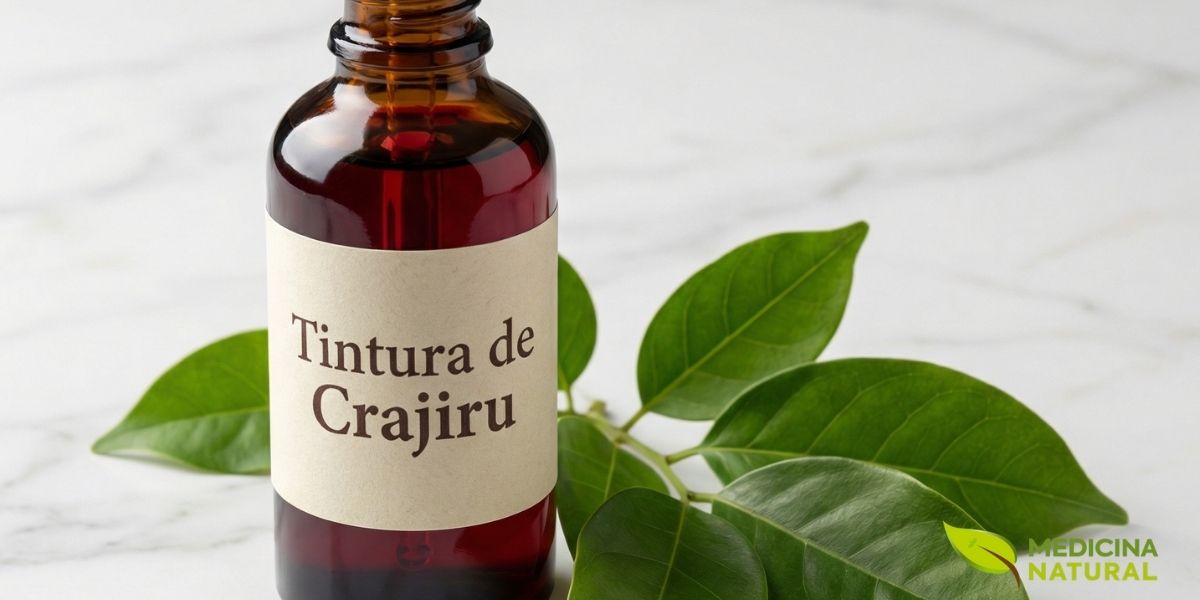 A tintura concentra os compostos do crajiru em forma líquida estável, com validade de anos. A dosagem precisa (gotas) permite ajustar o tratamento às necessidades individuais, tornando-a uma das formas mais versáteis de uso da planta.