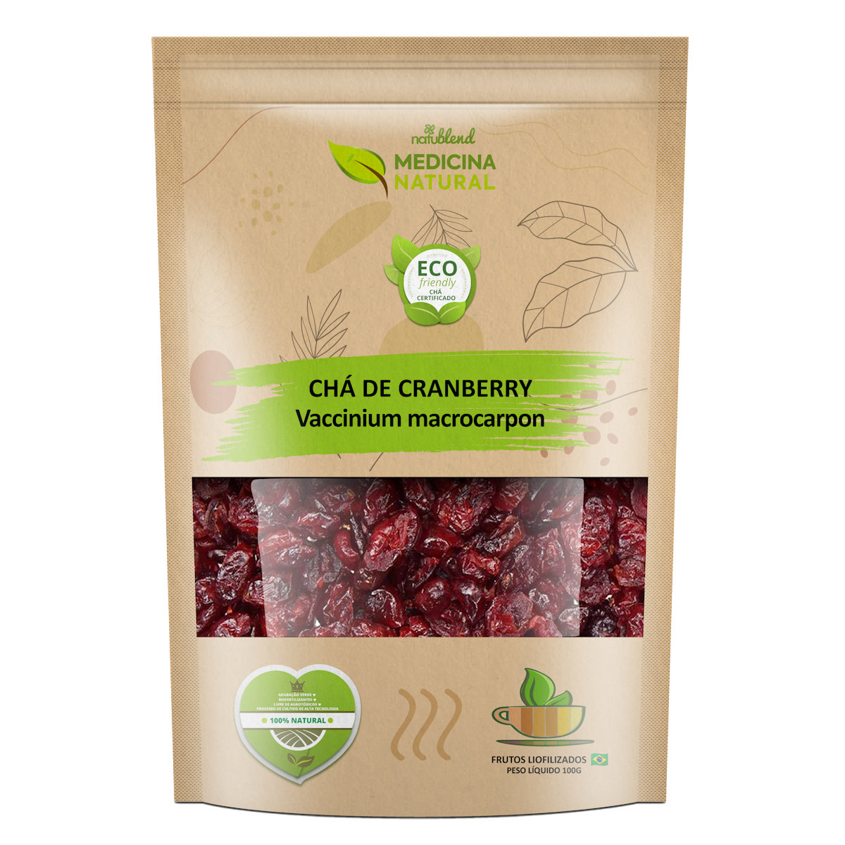 Chá de Cranberry Medicina Natural