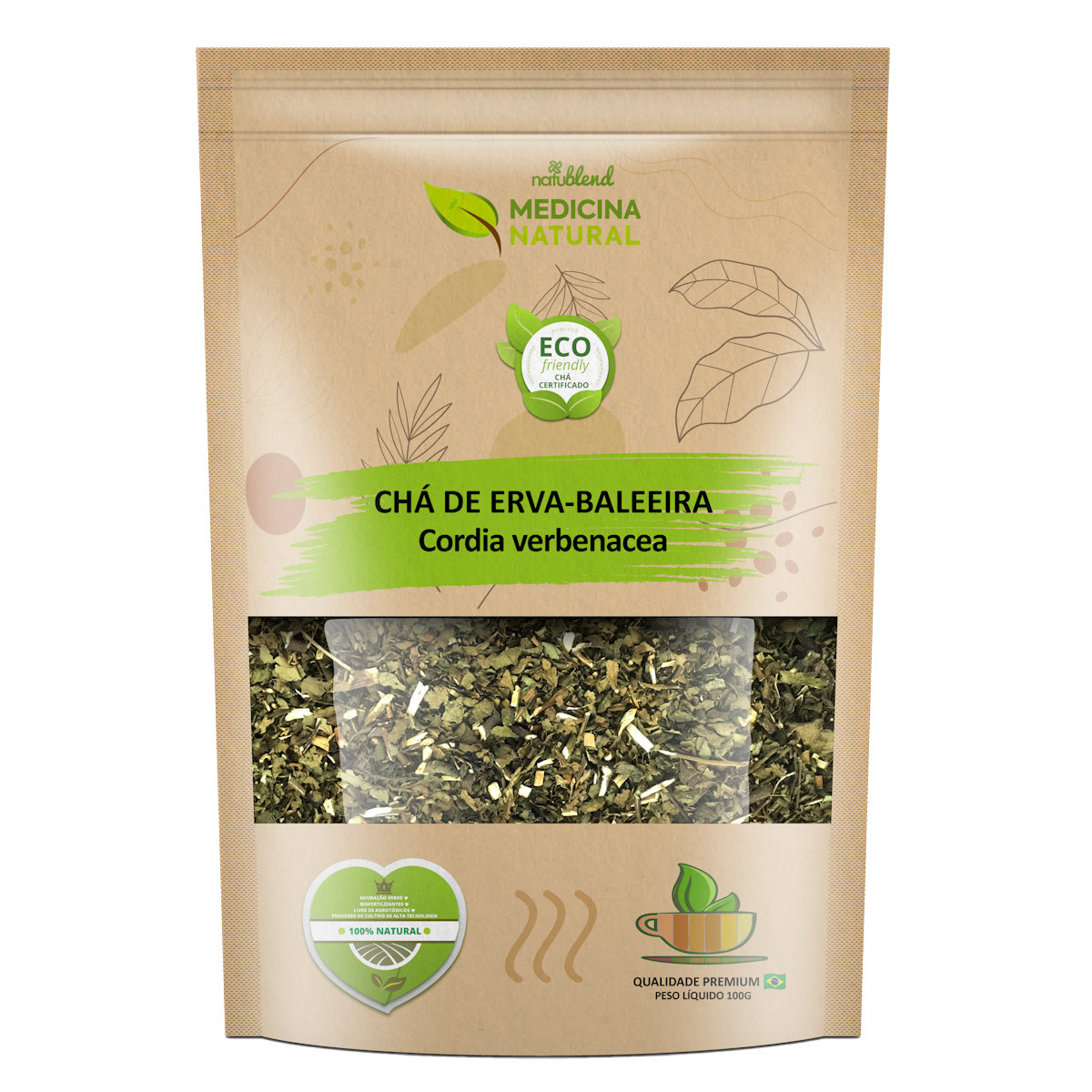 Chá de Erva Baleeira - Cordia verbenacea -Medicina Natural