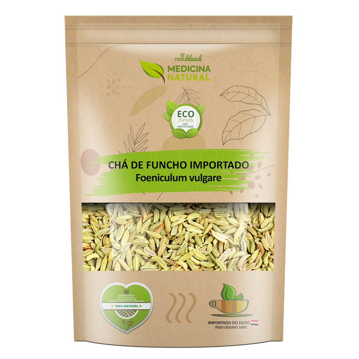 Chá de Funcho - Foeniculum vulgare -Medicina Natural