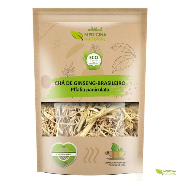 Chá de Ginseng Brasileiro - Pffafia paniculata - Medicina Natural