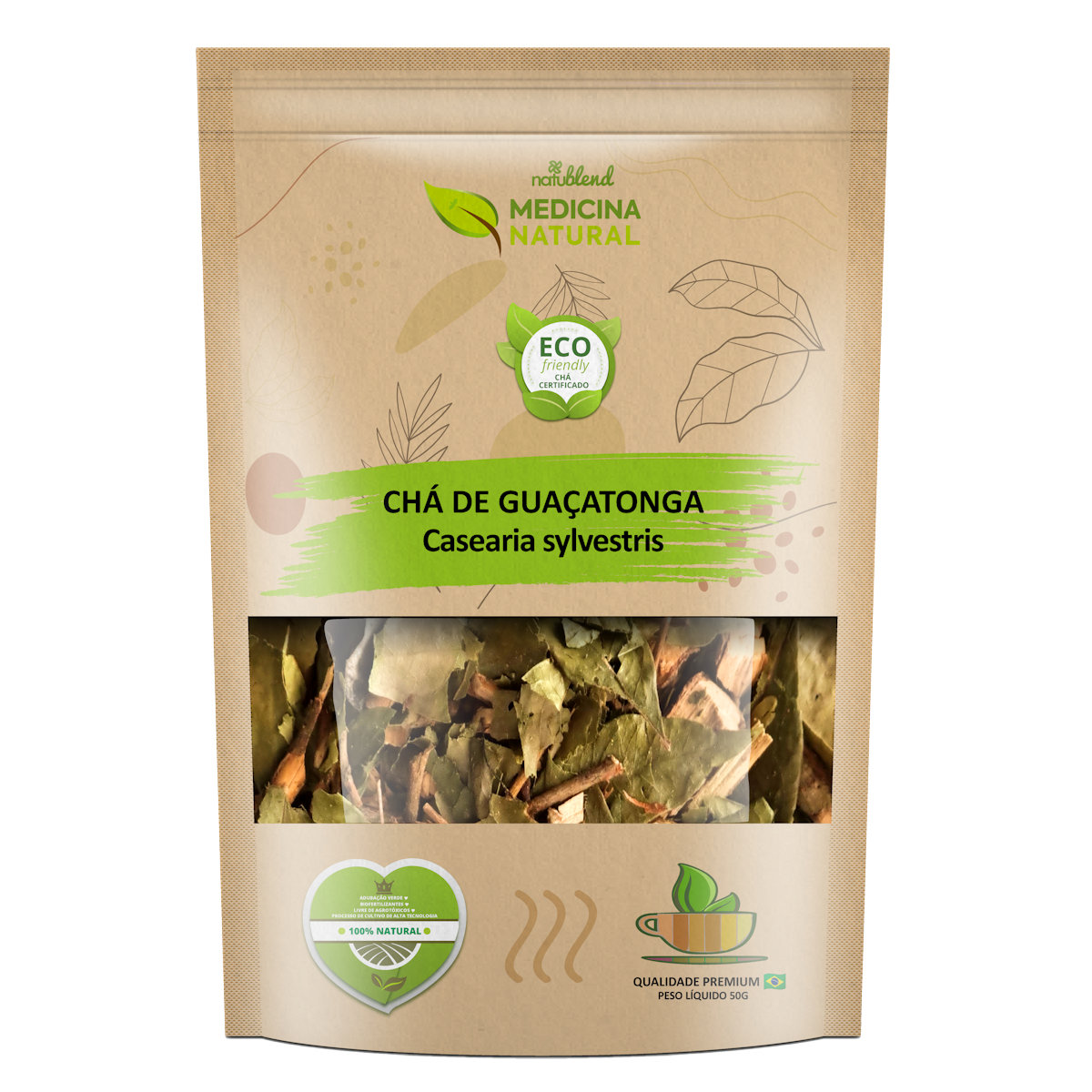 Chá de Guaçatonga - Casearia sylvestris - Medicina Natural