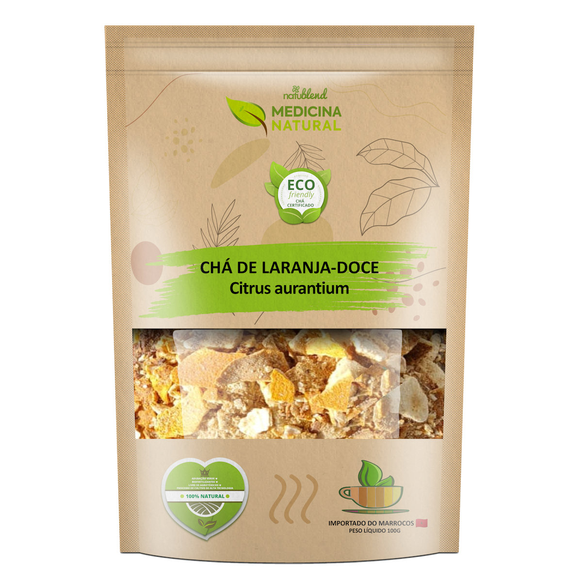 Chá de Laranja Doce - Citrus aurantium - Medicina Natural