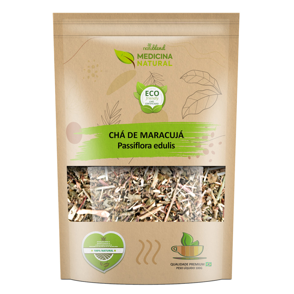 Chá de Maracujá - Passiflora edulis -Medicina Natural
