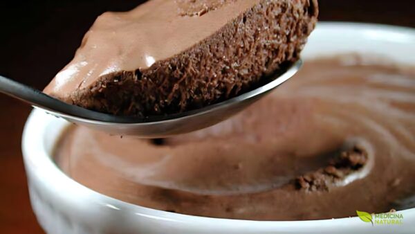 Mousse de chocolate light