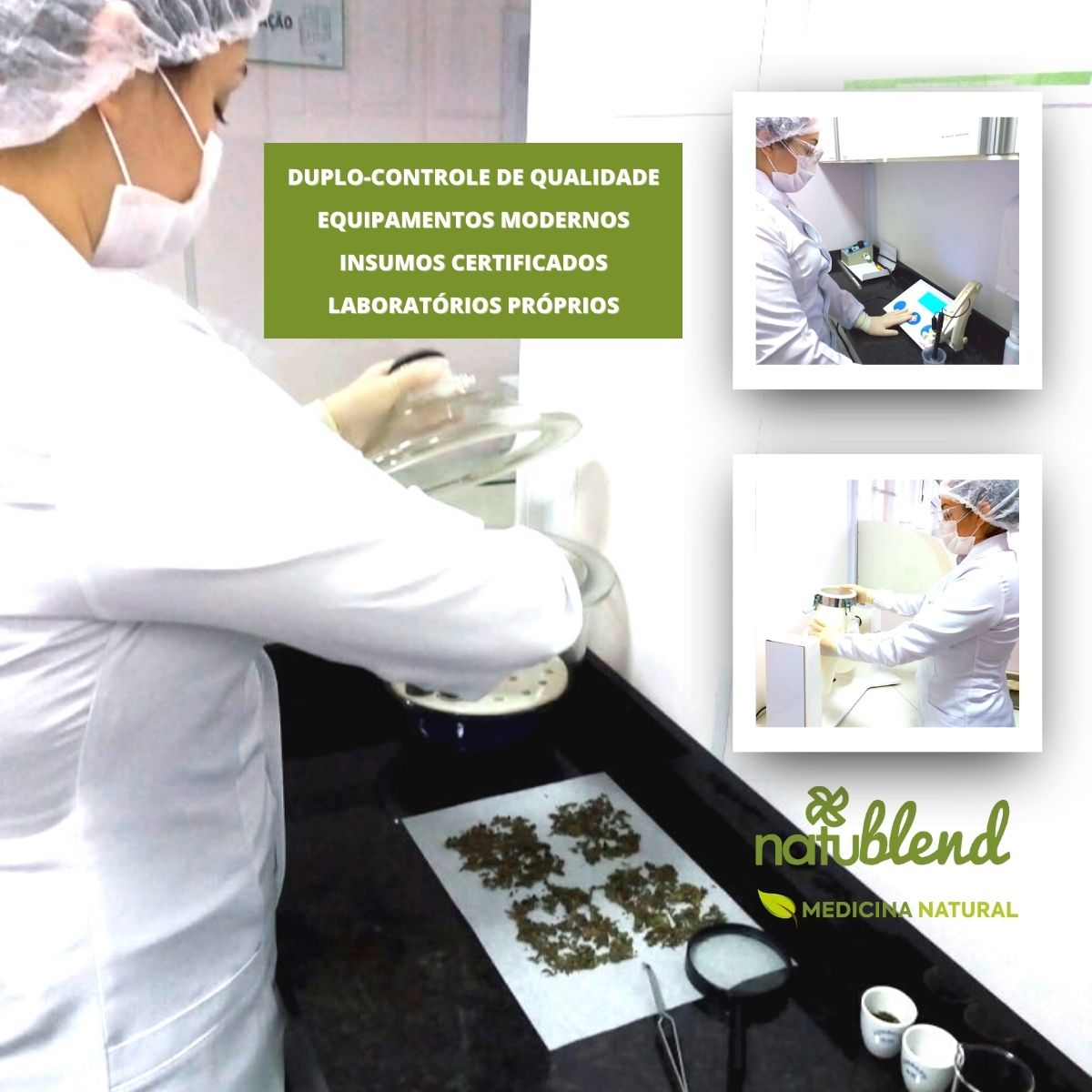 Chás - Controle de Qualidade Medicina Natural e Natublend