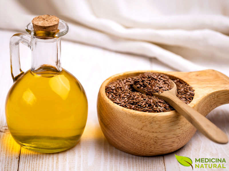 O óleo de linhaça pode ser utilizado em dietas para perda de peso.