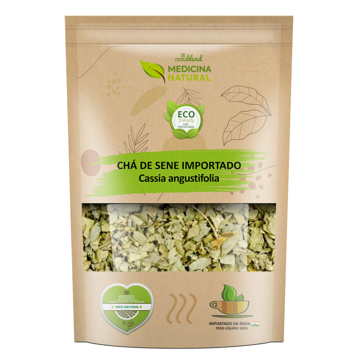 Chá de Sene - Cassia angustifolia - Medicina Natural