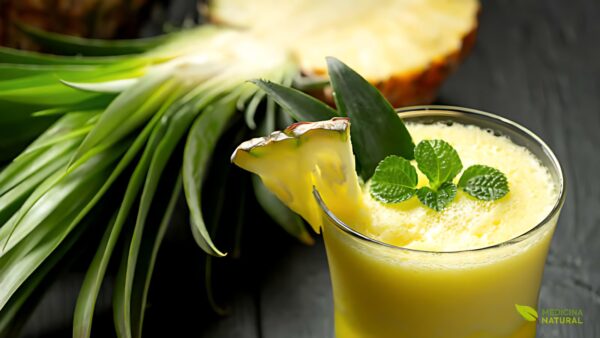 Suco de abacaxi