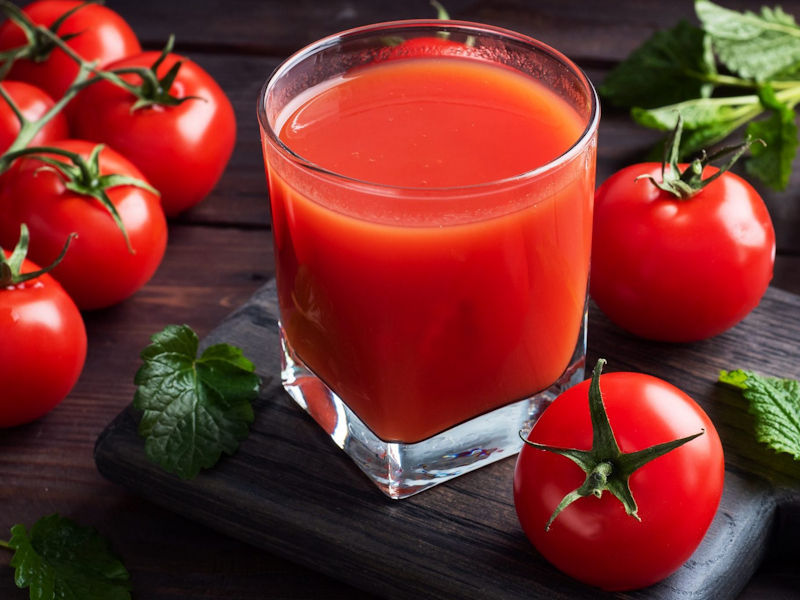 Suco de tomate